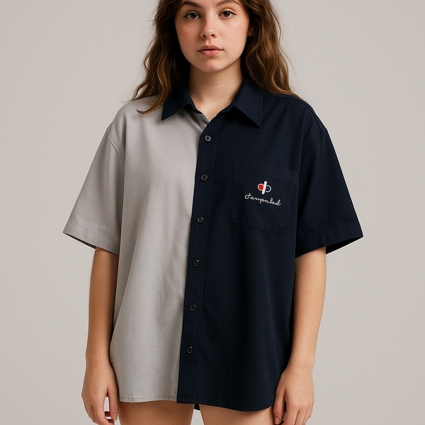 Daanpol Color-Blocked Casual Shirt