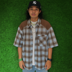 Vintage Club Ride Plaid Tech Shirt - Medium