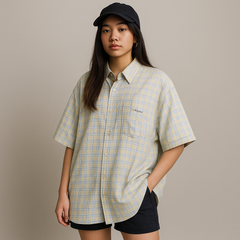 Pgig’s Pastel Plaid Shirt Size: XL