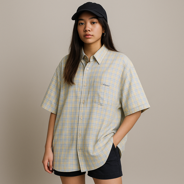 Pgig’s Pastel Plaid Shirt Size: XL