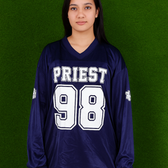 (UNISEX) Priest Hockey Y2K Long Sleeve T-Shirt Anorak