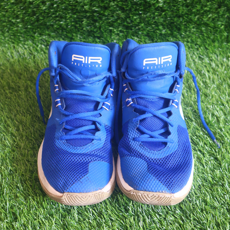 Nike Men's Air Precision Basketball Shoe Blue White