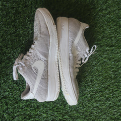 Air Force 1 Flyknit 2.0 Running Shoes For Men  (White , 9)- Pre owned