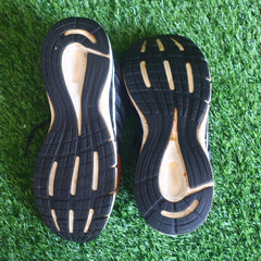 ADIDAS Men Orange & Black LEGUS Woven Design Running Shoes