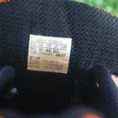 ADIDAS Men Orange & Black LEGUS Woven Design Running Shoes