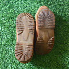 Wrangler Men's Nubuck Leather Ankle Boots with TPR Sole (8, 42, Brown)