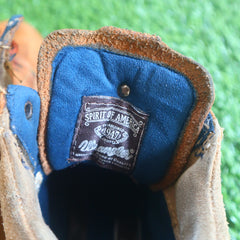 Wrangler Men's Nubuck Leather Ankle Boots with TPR Sole (8, 42, Brown)