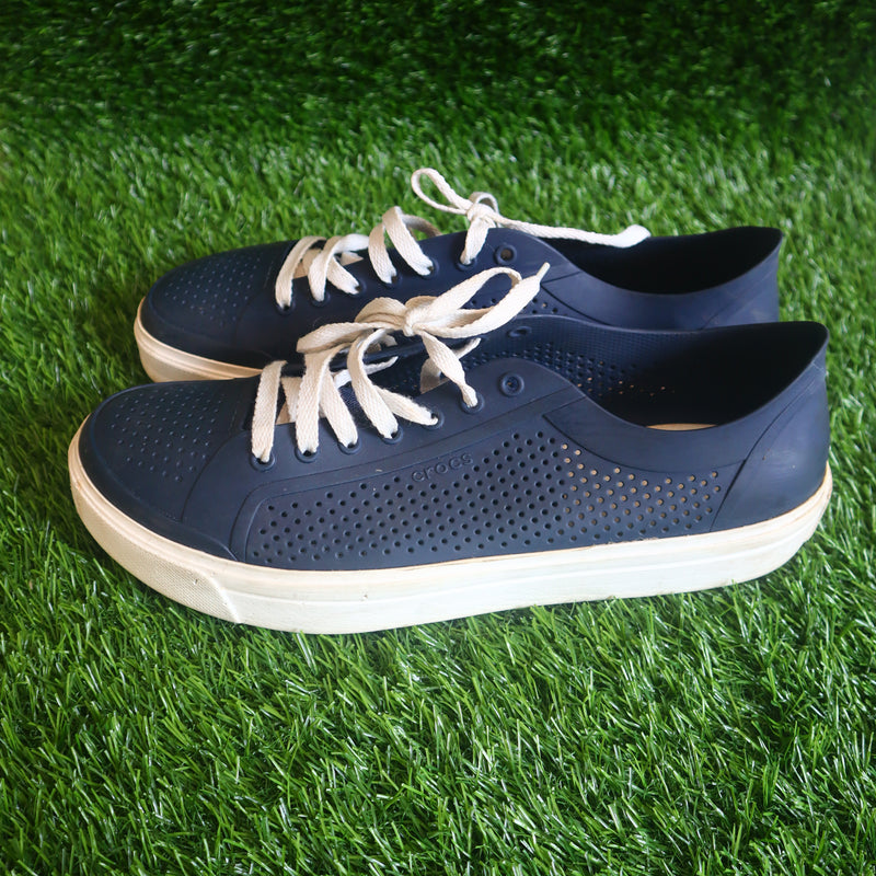 Crocs Men Navy Blue Citilane Roka Court Sneakers ( UK 11 )