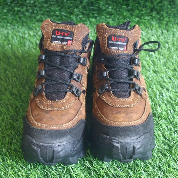 Woodland Men's Leather Boots (UK 8)