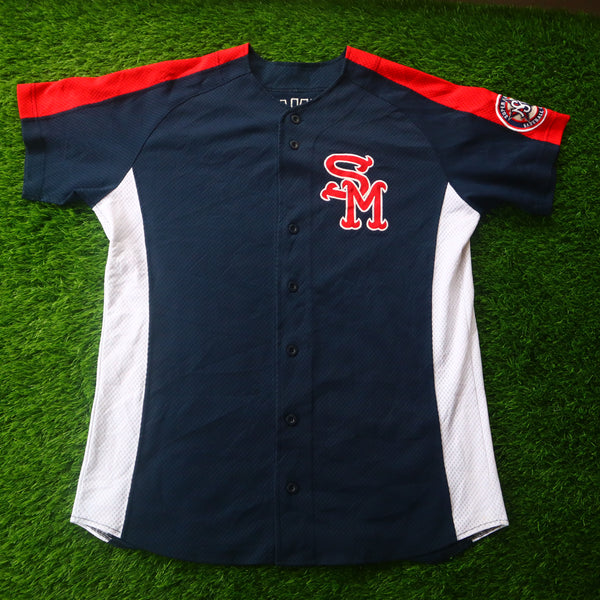 Sox Navy Maroon Unisex Baseball T-Shirt – XL