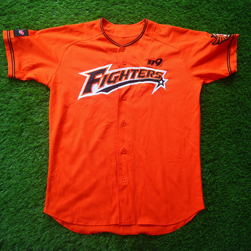 Fighters 11 9 Baseball Jersey – XL (Unisex | Oversized Fit | Thrifted)
