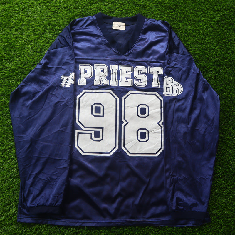 (UNISEX) Priest Hockey Y2K Long Sleeve T-Shirt Anorak