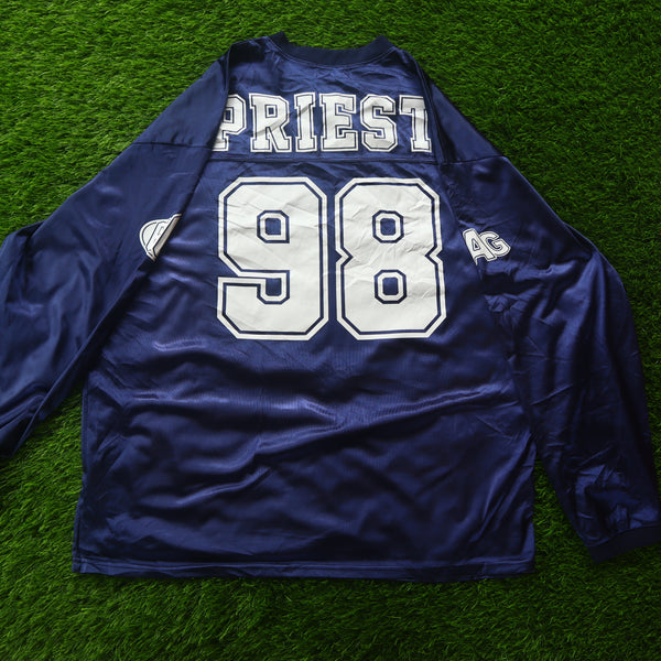 (UNISEX) Priest Hockey Y2K Long Sleeve T-Shirt Anorak