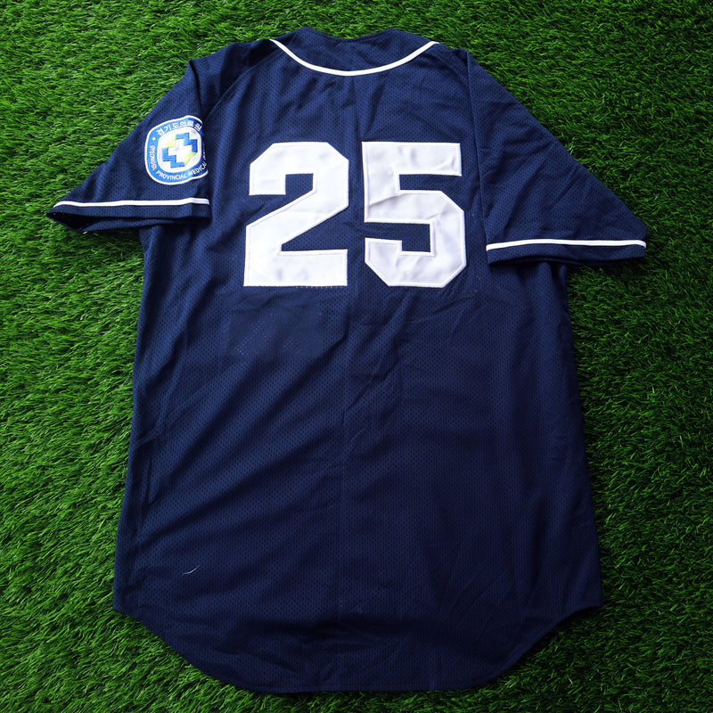 Navy Blue “Jazzang 25” Baseball Jersey – Men’s Size Large