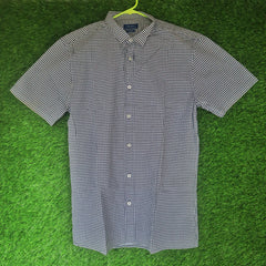 Zara Man Vintage Gingham Slim Fit Shirt