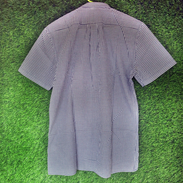 Zara Man Vintage Gingham Slim Fit Shirt