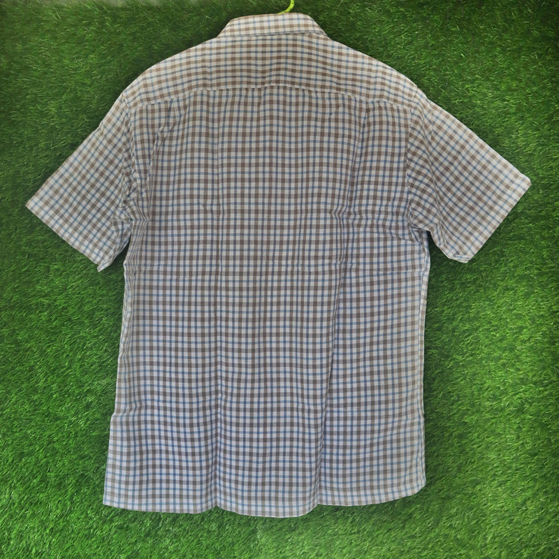 Yacco Checkered Classic Short Sleeve Shirt