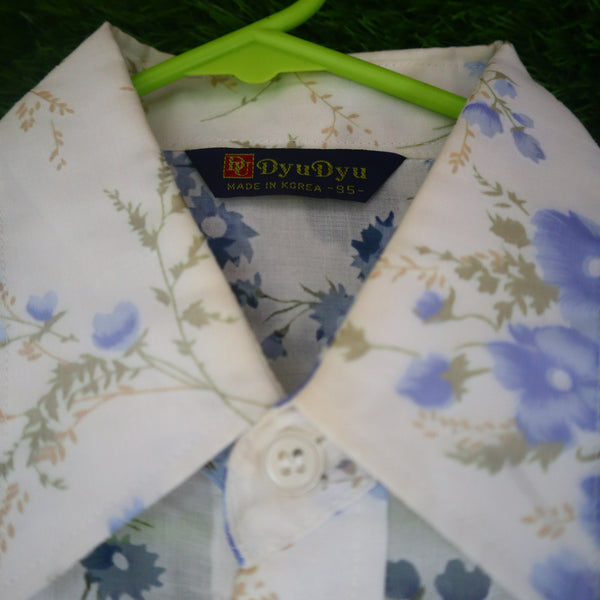 DyuDyu Misty Bloom Vintage Shirt