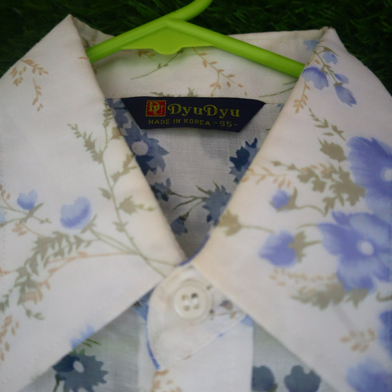 DyuDyu Misty Bloom Vintage Shirt