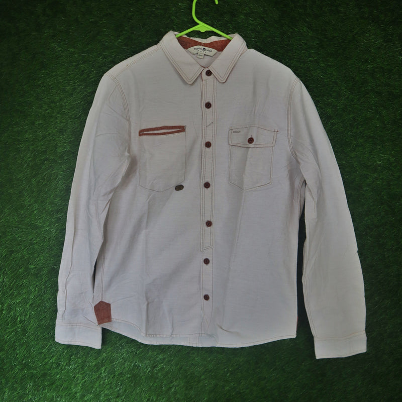 Thursday Island BEAU Long Sleeve Casual Shirt - Size L (100)  Product Details: