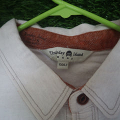 Thursday Island BEAU Long Sleeve Casual Shirt - Size L (100)  Product Details: