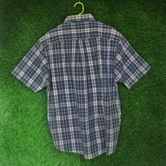 Giordano Plaid Casual Shirt - Large