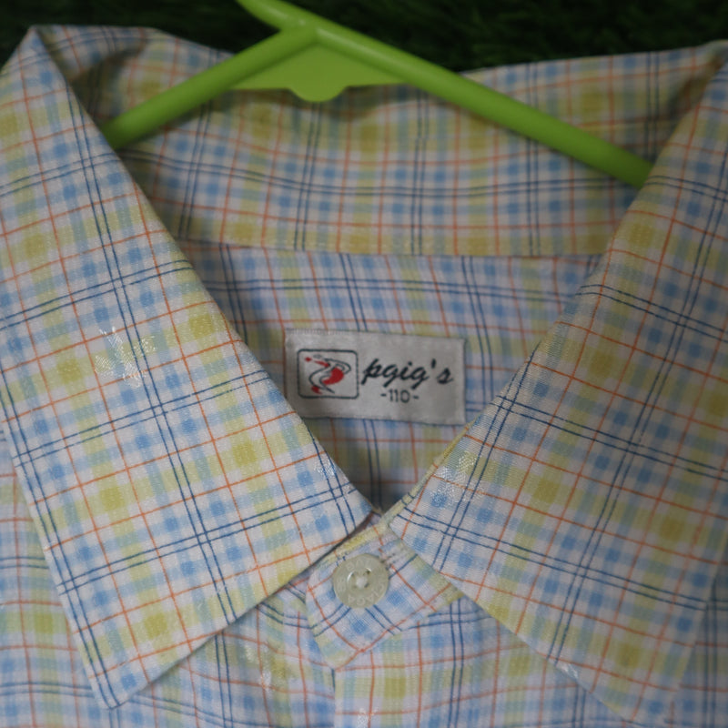 Pgig’s Pastel Plaid Shirt Size: XL
