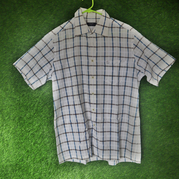 Vintage Galaxy Lifestyle Checked Shirt – Size XL