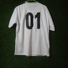 Real Madrid Home Jersey – Emirates Edition (White, Size XL)